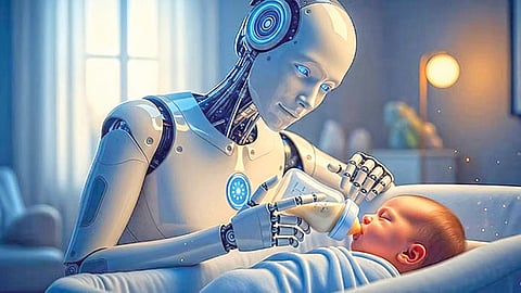 Put 'motherly feeling' in 'AI', only then will humans be safe : Geoffrey Hinton