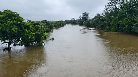 Indrayani river flood