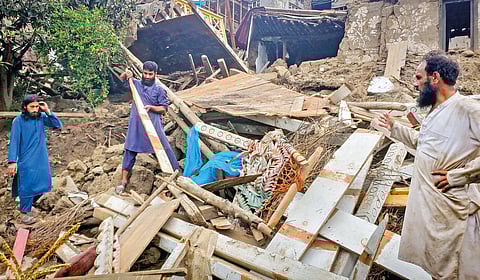 Earthquake shock to Afghanistan