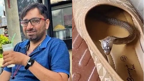 Snake Bite : क्लॉग स्लिपर बनली मृत्यूचा सापळा! ‘टो’मध्ये लपलेल्या सापाच्या दंशाने सॉफ्टवेअर इंजिनिअरचा दुर्दैवी मृत्यू