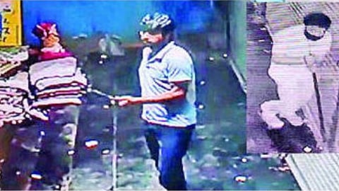 image of Dry fruit shop theft 