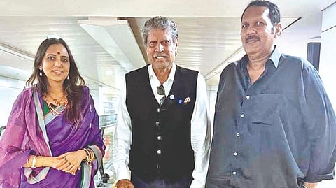 Udayanraje Bhosale Kapil Dev meeting |