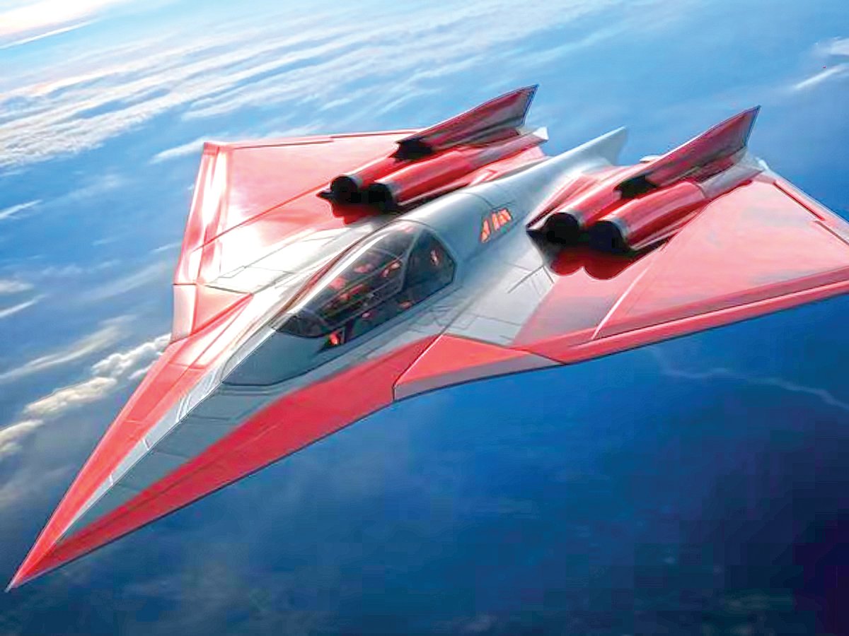 Sixth Generation Fighter Jet | युरोपचे सहाव्या पिढीचे एआय, ड्रोनने ...