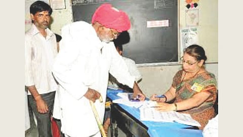 Shambhari Crossed Voters 