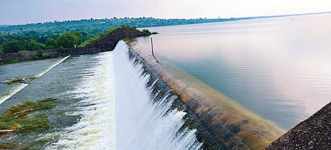 Pargaon Ghatshil Dam Overflow