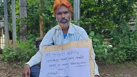 Vijay Ubale hunger strike 