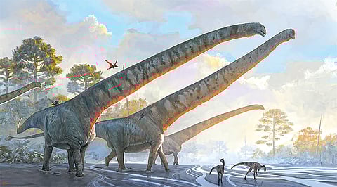 river changes after dinosaur extinction