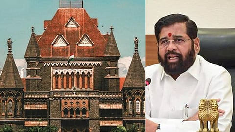 नवी मुंबई महानगरपालिकेने (एनएमएमसी) दोन बेकायदेशीर इमारतींच्या बांधकामावर कारवाई करण्यासाठी बजावलेल्या नोटीसांना उपमुख्यमंत्री आणि नगरविकास मंत्री एकनाथ शिंदे यांनी कोणत्या अधिकारांतर्गत स्थगिती दिली, असा सवाल बुधवारी (दि. १८) मुंबई उच्च न्यायालयाने सरकारला विचारला.