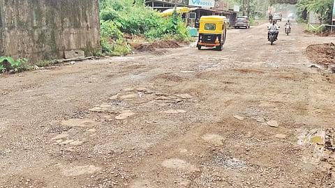 Hazardous Road Under Railway Bridge
