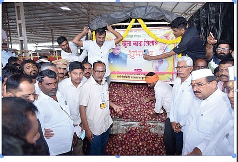 ‌‘पाणीप्रश्न सोडवून शेतकरी जलसमृद्ध केला‌’: पालकमंत्री राधाकृष्ण विखे पाटील