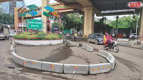 Morwadi chowk traffic