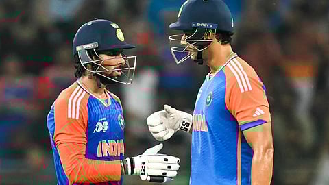 भारताच्या विजयाचे हिरो तिलक वर्मा व शिवम दुबे