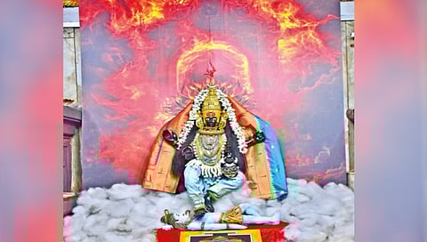 ambabai nagar pradakshina today