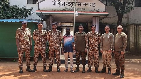 Bhamragad Naxal activities Arrested
