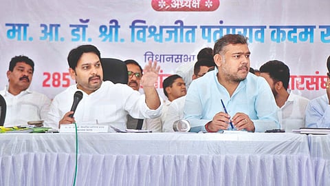 Vishwajit Kadam | कामात हलगर्जीपणा खपवून घेणार नाही : आ. डॉ.विश्वजित कदम 