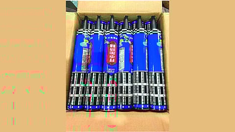 Chinese firecrackers seized