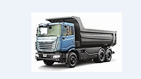 Electric truck solar power