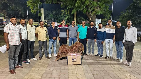 Karanja Manglurpir road Ganja seized  