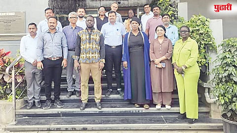  पिंपरी-चिंचवड वेस्ट टू एनर्जी प्रकल्पाची दक्षिणआफ्रिकी शिष्टमंडळाकडून पाहणी