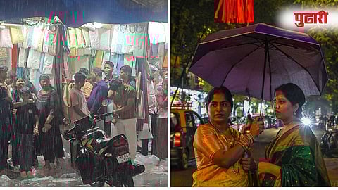 Mumbai Thane Rain Diwali
