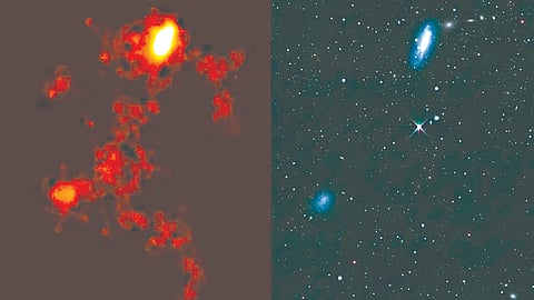 Gas Bridge Dwarf Galaxies
