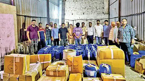 Nalasopara Drug Factory Busted