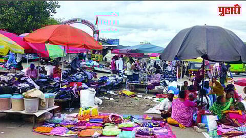 Encroachment Katraj Chowk