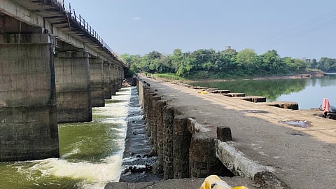 Kalu river dam Thane