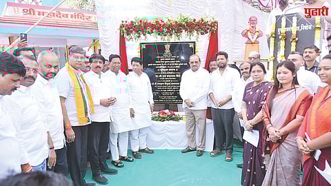 कुकडी कालव्याच्या कामांचा शुभारंभ 