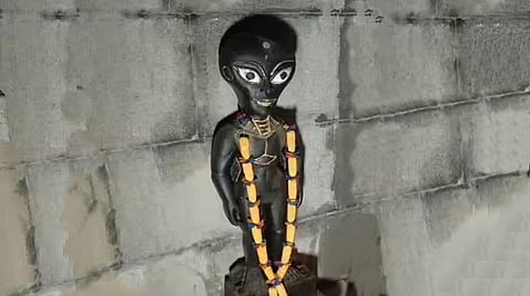 Tamil Nadu Temple Alien Worship