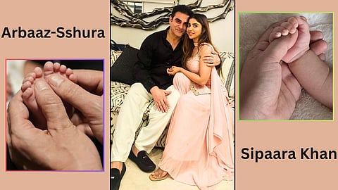 Arbaaz-Sshura Khan daughter Sipaara