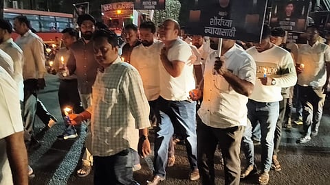 Shaurya Patil Death Case: शौर्य पाटील मृत्यू प्रकरणातील दोषींवर कारवाईच्या मागणीसाठी विट्यात कॅन्डल मार्च