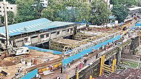 Work timeline for Sion flyover