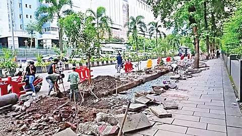BKC cycle track removal
