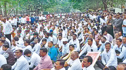 TET mandatory protest