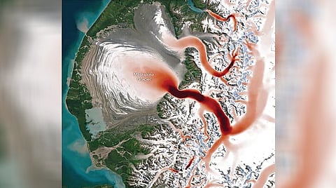 NASA glacier discovery