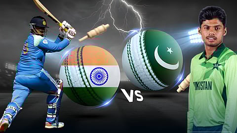 indian cricket ind vs pak match u19 asia cup 2025 dubai ayush mahatre captain vaibhav suryavanshi batsman