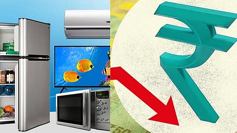 Rupee Depreciation : रुपयातील घसरणीमुळे इलेक्ट्रिक वस्तू महागणार, टीव्ही-एसी-फ्रीजच्या किमती नववर्षात वाढणार