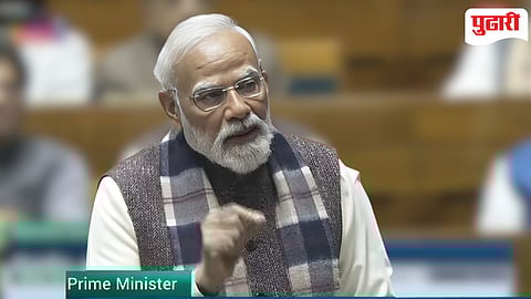 Vande Mataram discussion : नेहरू 'मुस्‍लिम लीग'ला शरण गेले, काँग्रेसने वंदे मातरमचे तुकडे तुकडे केले: PM मोदींचा घणाघात