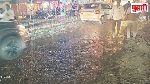 Jamkhed Sautada Road Work Issue