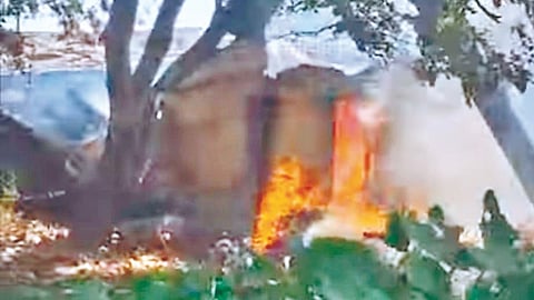 Gangwadi cylinder blast