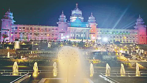 Suvarna Soudha development