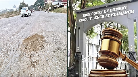 kolhapur 100 crore road works issue