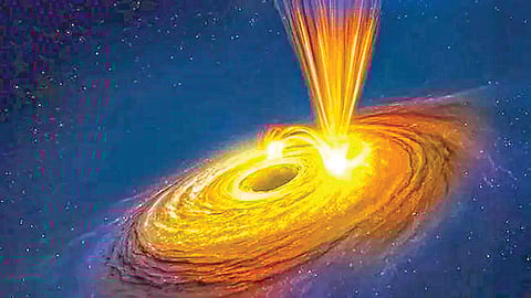 Black Hole Cosmic Winds