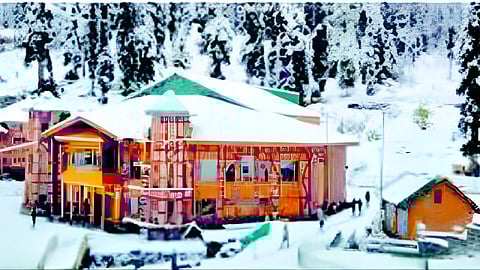 Kashmir snowfall shortage