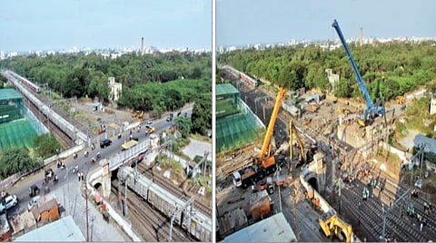 Solapur Bridge Demolished 