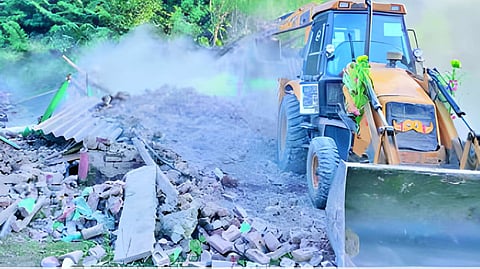 Encroachment Demolished