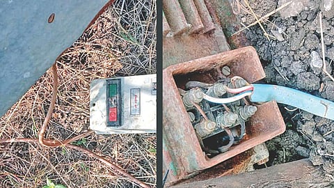 irrigation motor theft