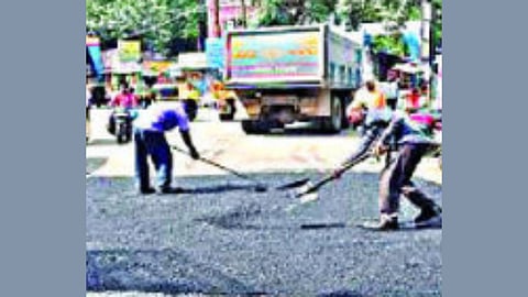 Nashik road development project