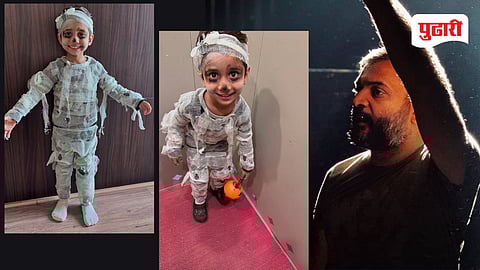 image of Kirtan Nadgouda and son 